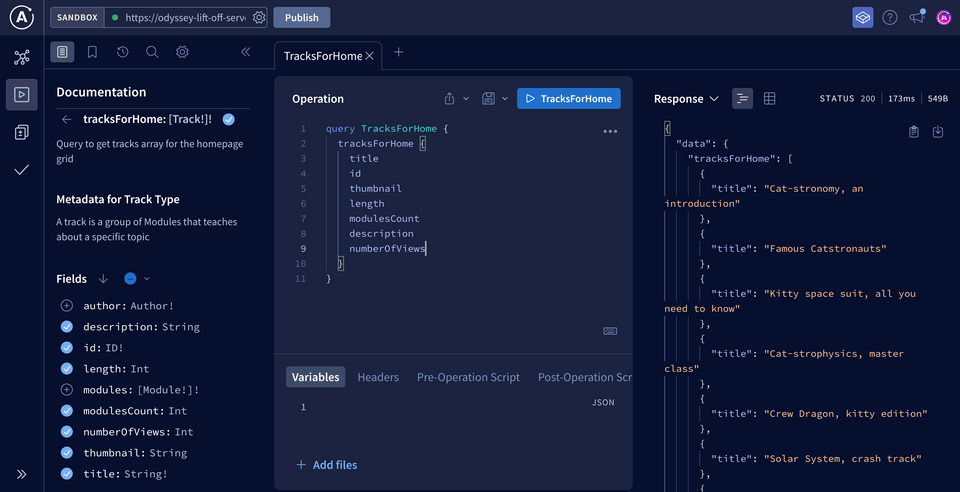 The Explorer, showing the new scalar fields that were added to our query.